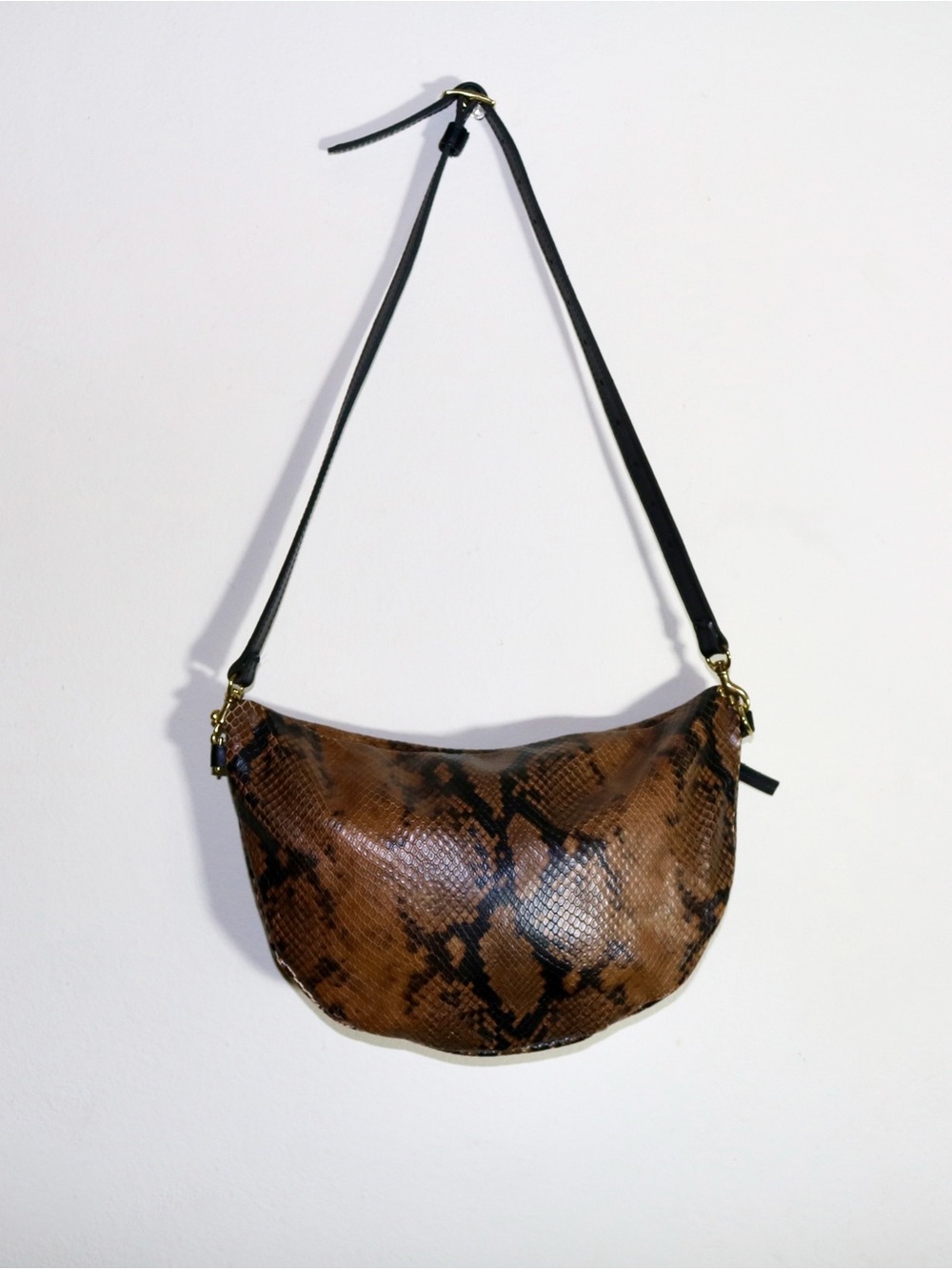 Clare V. Grande Belt Bag in Python - Picture 4 of 16